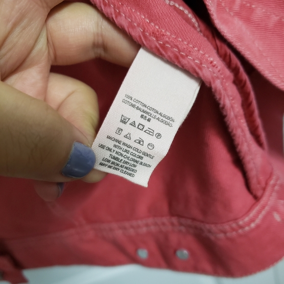 FREE PEOPLE Salmon Trucker Jacket - Picture 6 of 7